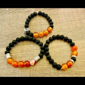 Beautiful handmade stone bracelets